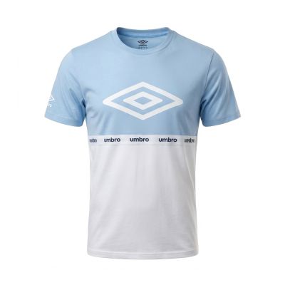 T-SHIRTS UMBRO ORIGINAL HOMME BLEU CIEL COTON